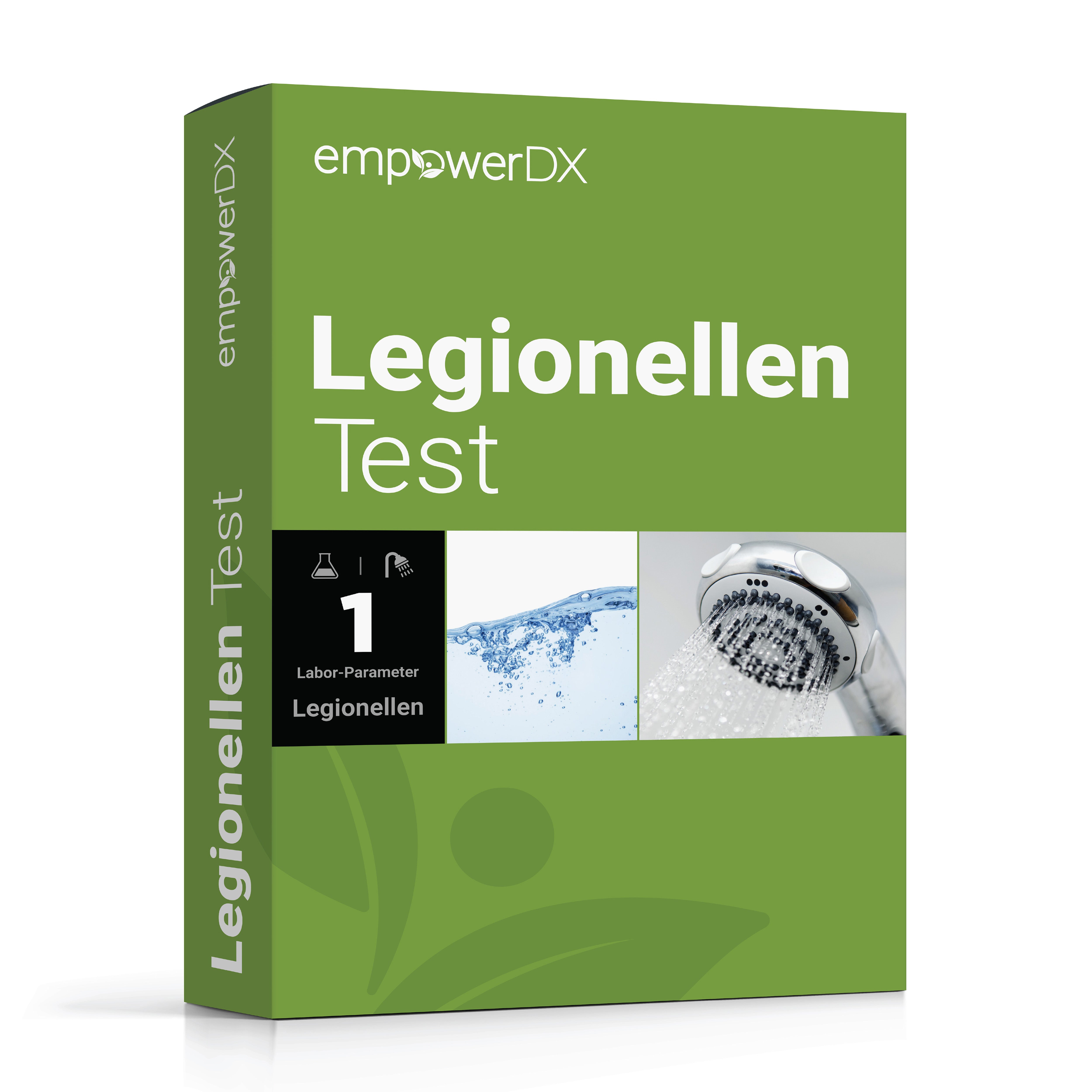 Legionellen Wassertestkit von empowerDX mit Probenahmeset
