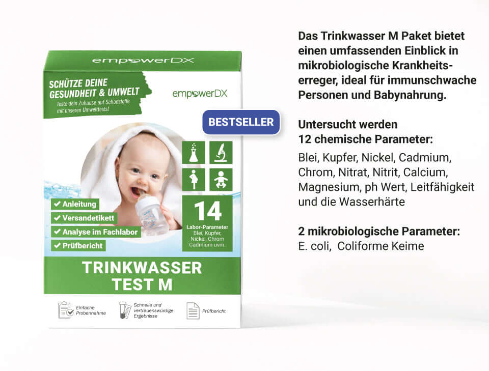 Leitungswasser Test Medium - Wasser Analysieren Lassen – EmpowerDX